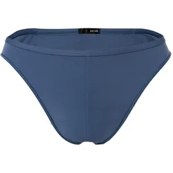 HOM Herren Micro Briefs Plumes - Ultralight Microfiber, Slip, Unterwäsche, Stretch, einfarbig Midblue M