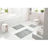 GRUND Badematte Leonie Grau 60 x 90 cm