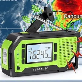 FEEGAR F Notfall Solar Radio OZE Pro schwarz