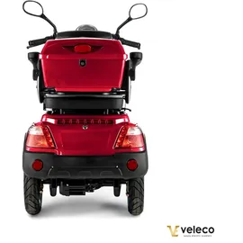 VELECO Faster Elektromobil 4-Rad rot