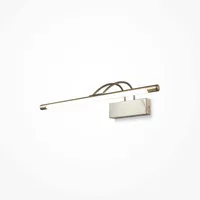 Maytoni Wandleuchte Wandlampe Flurlampe Bilderleuchte LED Metall Schwarz Bronze