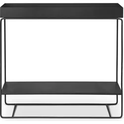 Plant Box Two-Tier Konsole schwarz