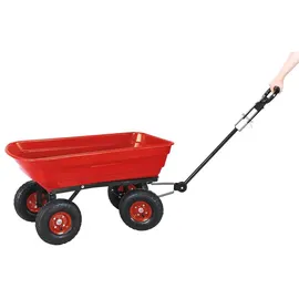 MIWEBA Dumper mit Kippfunktion und Traglast 300 kg rot
