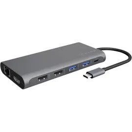 Icy Box IB-DK4050-CPD 12 in 1 USB Type-C® Notebook DockingStationk (2x HDMI 4K60Hz, 1x DP), 4k60Hz