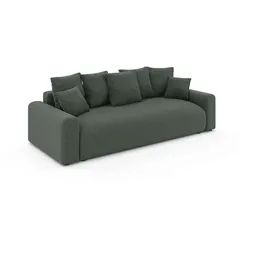 Home Affaire Big-Sofa Polyester 3-Sitzer Dunkelgrün
