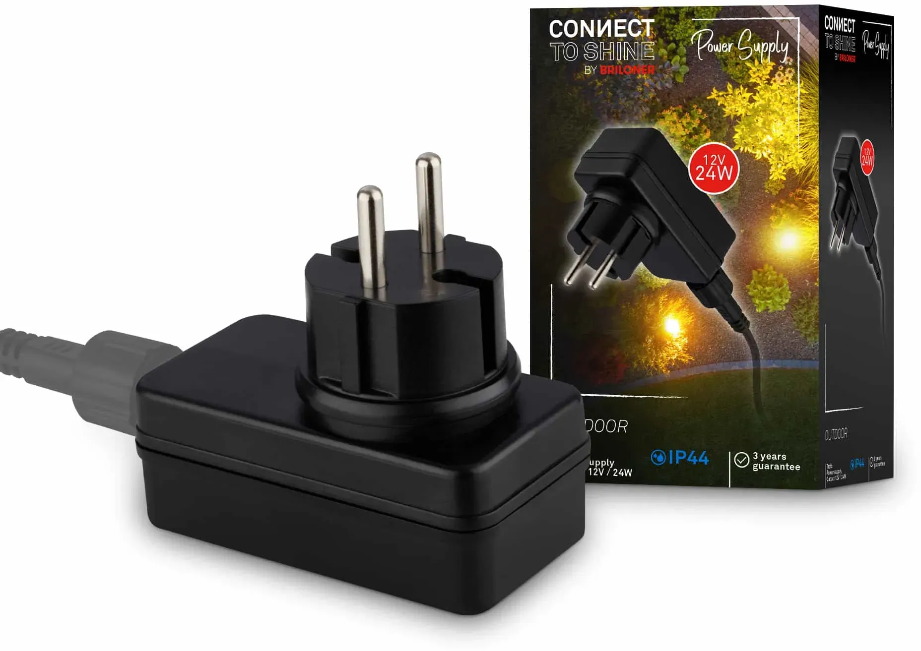 CONNECT TO SHINE 24W Trafo für Erweiterungen ab 3 Sets, IP67