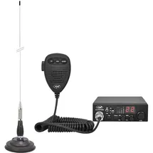 PNI Kit CB-Funkgerät CBI Escort HP 8000L ASQ + CB PNI ML100, Antenne