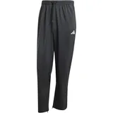 adidas Essentials Small Logo Open Hem Stanford Trainingshose Black / White XL Short