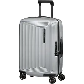 Samsonite Nuon 4-Rollen Cabin 55 cm / 38-42 l matt silver