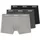 Boss Power Boxershorts 3 Einheiten Open Grey 2XL