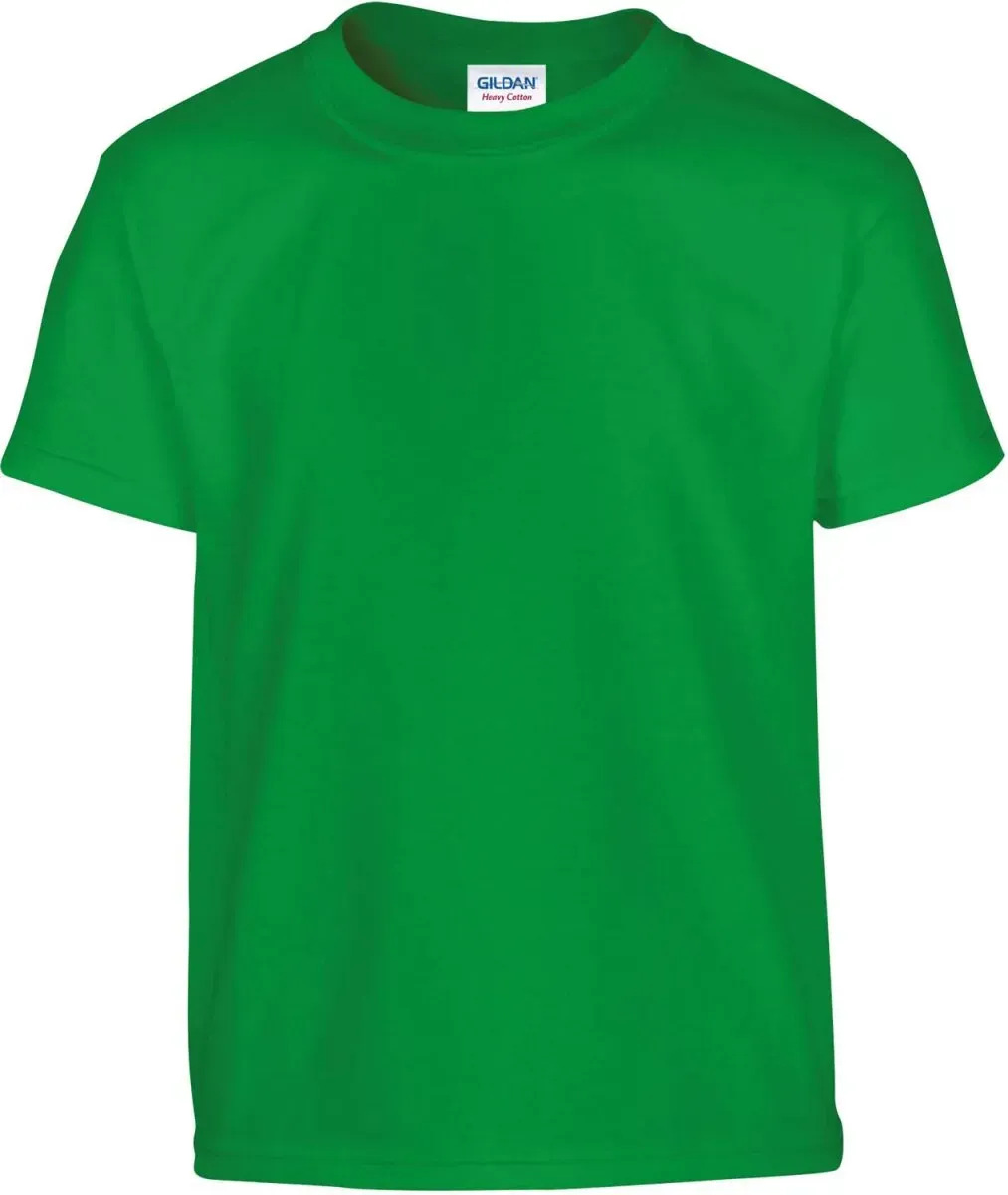 Gildan Kinder Heavy Cotton Youth T-Shirt 5000B irish green S (164)