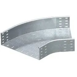 OBO 7068506 Bogen 45° horizontal, runde Bauform 110x500, St, FT