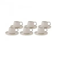 KARACA Kaffeetasse 0,09 l Weiß 6 St.