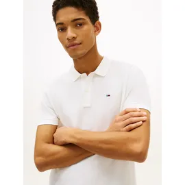 Tommy Hilfiger Poloshirt Modell 'TJM SLIM PLACKET POLO EXT', Offwhite, L