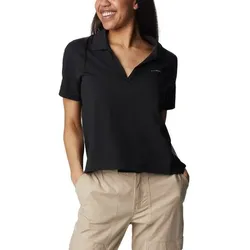 COLUMBIA Damen Polo W Sun TrekTM Polo, Black, XL