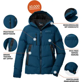 KILLTEC KOW 239 Steppjacke dunkelblau 128