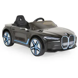 Moni Kinder Elektroauto BMW i4 MP3 EVA-Reifen Fernbedienung Lichter bis 30 kg schwarz