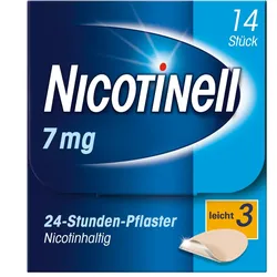 NICOTINELL 7mg/24 Stunden 14 St Pflaster transdermal