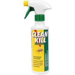 Clean Kill Insektenspray Schutz Original, 375 ml, Wespenspray Biologisch abbaubar Ungeziefer Mückenspray weiß
