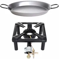 B.M.S - Burger und Müller GmbH Hockerkocherset mit Paella-Pfanne (404014)
