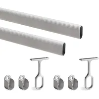 Emuca Aluminiumschrank Bar-set 30x15 Mm - Multicolor - One