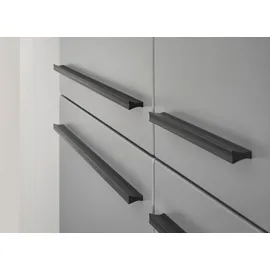 BASIC by Balculina Winkelküche Denver L-Form 280 cm grau