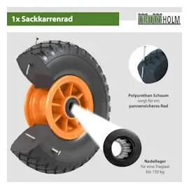 Baumarktplus Bollerwagen orange