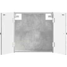 vidaXL Dartboard Schrank BREDA Betongrau 52,5 x 10,5 x 53,5 cm
