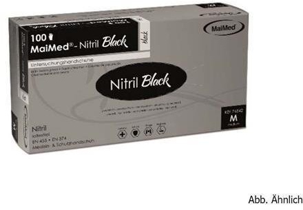 Maimed Nitril Black S, 500 Stück