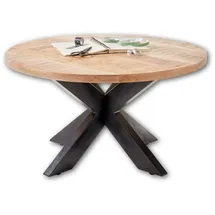 Stella Trading Couchtisch rund Mango 80 x 47 x 80 cm