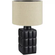 Markslöjd Cuscini Tischlampe Schwarz/Beige