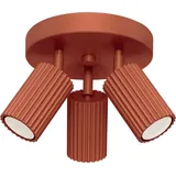 Sollux SL.1639 Plafond KARBON 3P roter Ocker