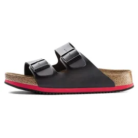 Birkenstock Arizona Super Grip Birko-Flor schmal black 46