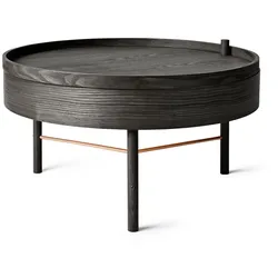 Audo - Turning Table, Esche schwarz