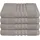 SCHIESSER Milano Handtuchset 50 x 100 cm hellgrau 4 St.