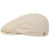 Mayser Flat Cap (1-St) Flatcap mit Schirm, Made in the EU beige 58 cm