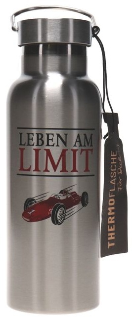 Lavida Thermoflasche ""Leben am Limit""