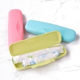 Tampon Aufbewahrung Box,3 Stück Kunststoff Tampon Aufbewahrung Tasche Damenbinden Organizer mit Reißverschluss 15 * 4.5cm Tampon Damenbinden Box für Mädchen,Damen,Frauen