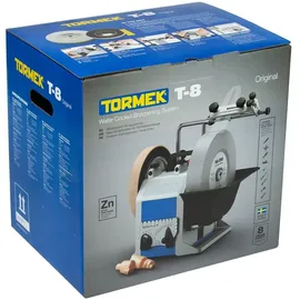 Tormek T8 Naßschleifmaschine Schärfsystem Schleifmaschine 421385 + T-Shirt Gr. M