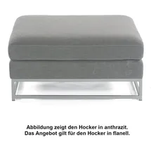 SonnenPartner Hocker Unique flanelle sunbrella Outdoor Textil Sonnenpartner