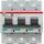ABB S803P-C125 Hochleistungs-Sicherungsautomat 125A, C-Char., Icu=50kA 240/415V AC, 3P