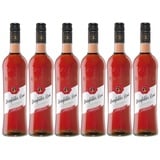 Rotwild Dornfelder Rose lieblich rote Trauben 750ml 6er Pack