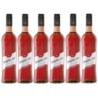 Rotwild Dornfelder Rose lieblich rote Trauben 750ml 6er Pack