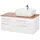 WELLTIME Waschbeckenunterschrank Davos 90 x 55 cm Weiß