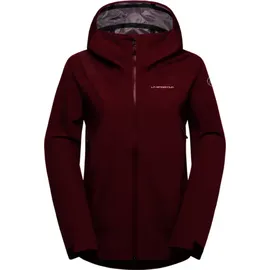 La Sportiva Crest Evo Shell Damen Tourenjacke-Dunkel-Rot-L