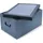 Spetebo Aufbewahrungsbox 51 x 37 cm 3-tlg. creme, blau, bordeaux