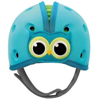 Reer SafeheadBABY Babyhelm Eule, blau-grün