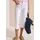 Cecil Wide Leg 3/4 Jeans im Loose Fit - Weiß