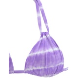 s.Oliver Triangel-Bikini-Top Damen lila-weiß, Gr.36 Cup C/D,