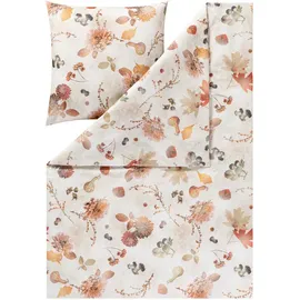 Estella Bettwäsche Autumn Foliage kastanie